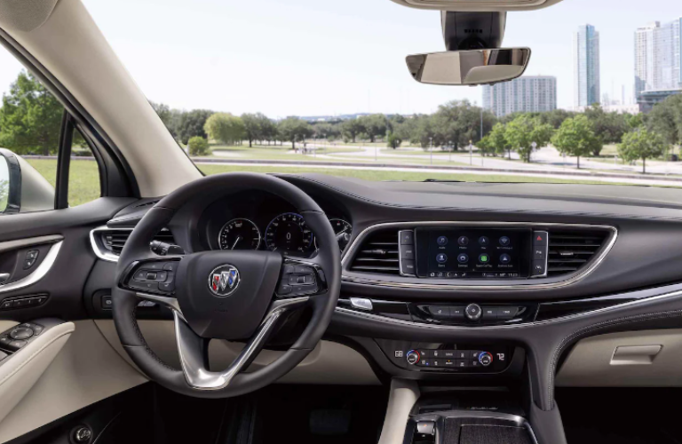 Interior of the 2023 Buick Enclave 