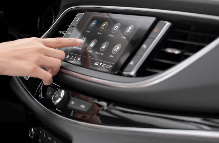 2023 Buick Enclave head-up display view